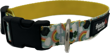St. Paddys Rainbow Dog Collar
