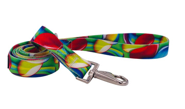 LAVA LAMP LEASH featuring colorful design with stylish swivel snap and durable polyester for comfortable use.