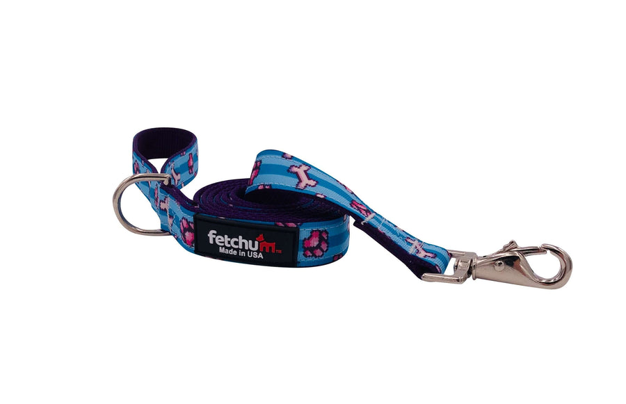 PIXEL PAWS LEASH featuring a vibrant design, stylish swivel snap, and durable materials for ultimate comfort and strength.